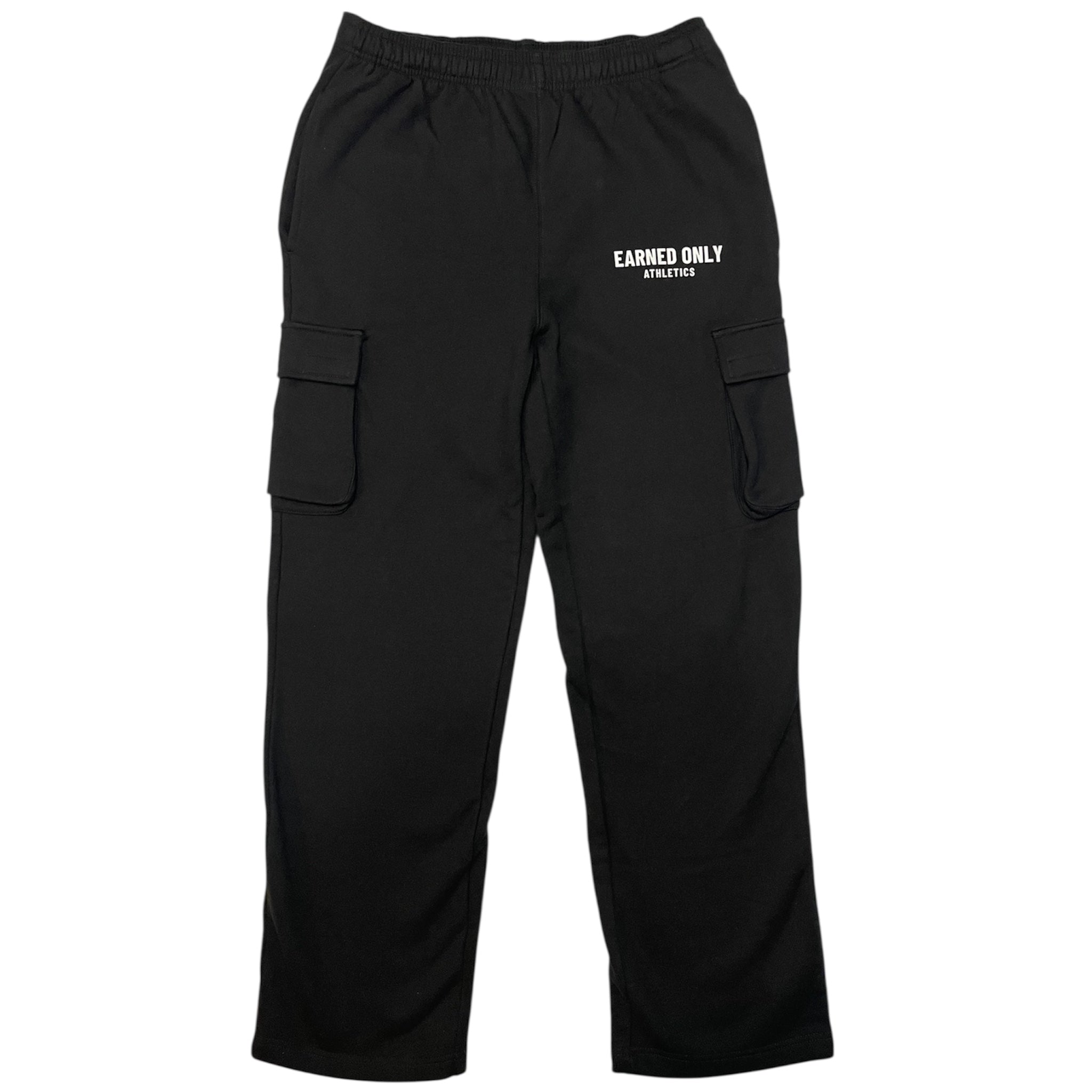 Black Cargo Sweatpants (Pre-Order)